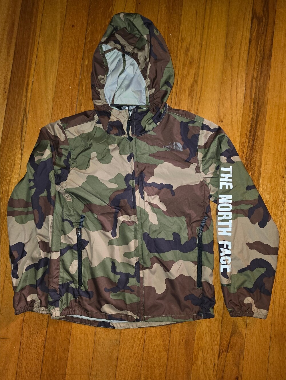 Kids Camouflage Hooded Jacket